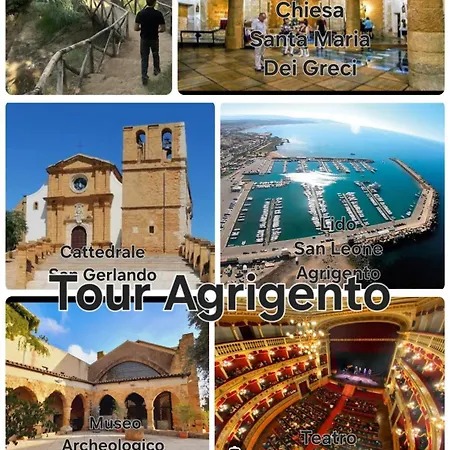 Alojamento de Acomodação e Pequeno-almoço Batarà - La Terrazza Del Centro Agrigento
